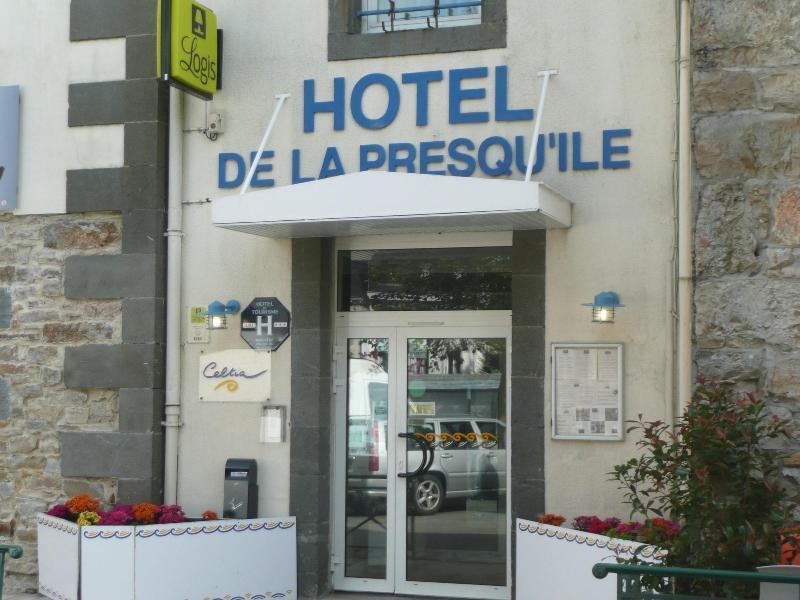 Hôtel de la Presqu'ile Crozon Exterior foto